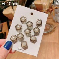 Chunren 10Pcs เข็มกลัด Pearl Breastpin Pin ปุ่มเครื่องประดับเครื่องประดับเสื้อผ้าอุปกรณ์เสริม