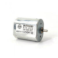 จอ Dc แปรงถ่าน Mitsumi M22e-14 3V-6V 15000Rpm แรงบิดสูงขนาดใหญ่22มอเตอร์ Mm แบบทำมือรถของเล่น