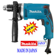 Mua Máy khoan cầm tay chính hãng, Máy khoan điện Makita HP 1630 có khoan búa - khoang tường - máy đục bê tông - máy khoan gỗ - máy khoan sắt - khoan lõi đồng 100% - Máy khoan Makita công suất lớn 1200W thumbnail