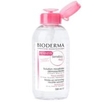 BIODERMA Sensibio H2O 500 ml. (ฝาปั๊ม) คลีนซิ่งเช็ดหน้าสำหรับผิวบอบบาง แพ้ง่าย ไบโอเดอร์มา เซ็นซิบิโอ เอชทูโอ