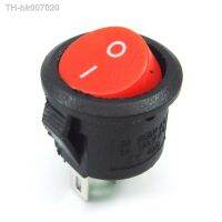 ☃  SPDT Black Red Button On/On Round Rocker Switch AC 6A/125V 3A/250V