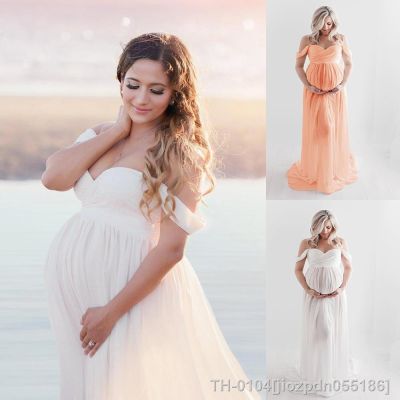 ✲ jiozpdn055186 Vestidos de gravidez vestido para sessão fotos fotografia maternidade adereços maxi rendas fantasia 2022 verão grávida plus size