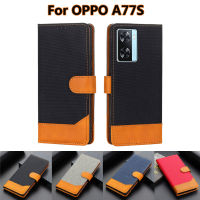 2023 Business Case From Foundation A77S 2022 A77 S Capas Wallet Book Stand Leather Flip Phone Cove Coke De A77 5G A 77 4G Etui ！ 1