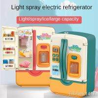 【hot】❈✉●  Children Pretend Electric Refrigerator With Spray Kids