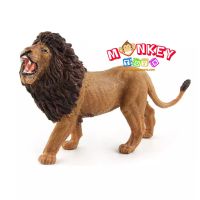 Monkey Toys - โมเดลสัตว์ Lion พ่อสิงโต ขนาด 13.00 CM (จากหาดใหญ่)