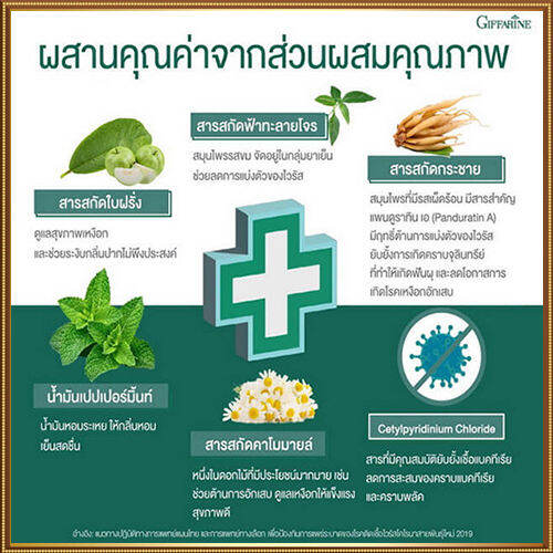 สเปรย์ระงับกลิ่นปาก-กิฟารีนฟ้า-ทะ-ลาย-โจ-ร-รีเฟรชชิ่งเม้าท์สเปรย์สูตรสมุนไพรลดกลิ่นปาก-จำนวน1หลอด-รหัส84061-บรรจุ17มล-lung-d