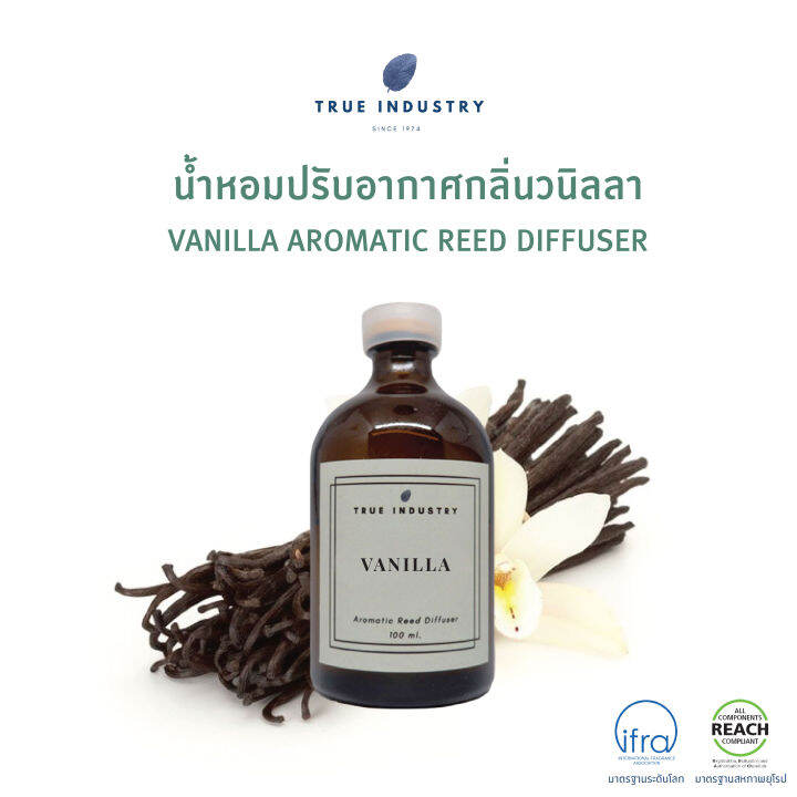 น้ำหอมปรับอากาศ-กลิ่น-วนิลา-vanilla-aromatic-reed-diffuser