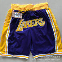 ?รุ่นกระเป๋า2023 Lakers Bull Magic 76คนความร้อน Knicks มิเซลติกส์กางเกงบาสเกตบอลแจ๊ส