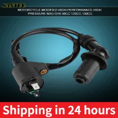 Ignition Coil for GY6 50CC 125CC 150CC Engine Motorcycle Dirt Bike Scooter Moped Black Plastic