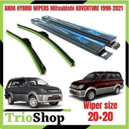 (20 20) ANDA HYBRID WIPERS Mitsubishi ADVENTURE 19982021 WIPER BLADE