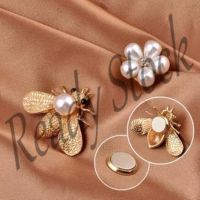 【hot sale】 ♨☃❦ B36 Pin tudung magnet kerongsang tudung Kerongsang Magnet Brooch Bee Pearl magnetic hijab pin