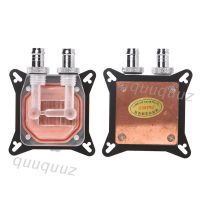 Gpu Water Block Cooling Double Channel พัดลมระบายความร้อนสําหรับหม้อน้ํากราฟิกการ์ด