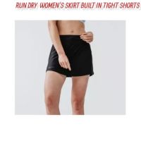 COD RUN DRY  WOMENS SKIRT BUILT IN TIGHT SHORTS กระโปรง พร้อม กางเกง ขาสั้น รัดกล้ามเนื้อ ในตัวรุ่น RUN DRY