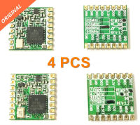 【support】 จัดส่งฟรี4ชิ้น RFM95 RFM95W 868 915 RFM95-868MHz RFM95-915MHz LORA SX1276โมดูลรับส่งสัญญาณไร้สาย FCC ROHS ETSI REACH