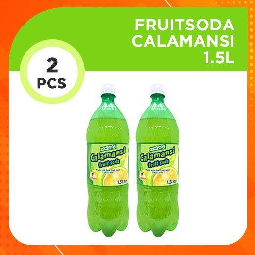 ZestO Fruit Soda Calamansi Softdrinks (2 x 1.5L) Lazada PH