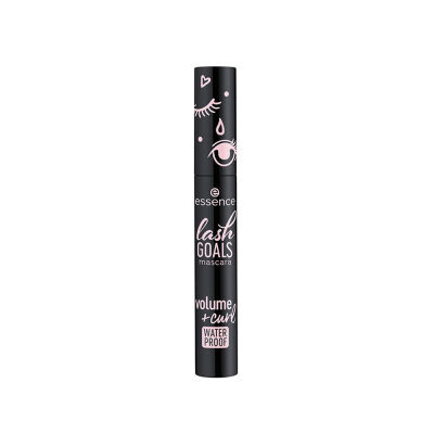 essence มาสคาร่า ขนตาหนาและงอน lash GOALS mascara volume & curl WATERPROOF เอสเซนส์