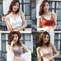 ผู้หญิงเซ็กซี่เสื้อกล้ามผู้ใหญ่BacklessสีทึบVคอCamisoleยืดหยุ่นสปาเก็ตตี้