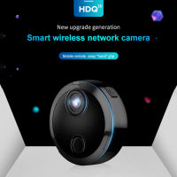 WiFi กล้องเฝ้าระวัง HDQ15มินิกล้องเฝ้าระวัง Night Vision ที่มีวงเล็บหมุนสำหรับบ้านห้องพาร์ทเมนท์