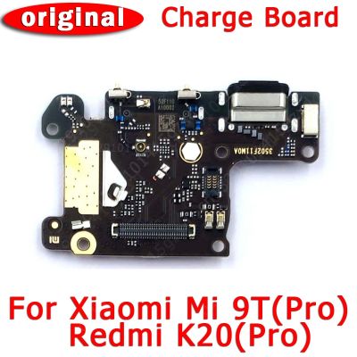 พอร์ตชาร์จเดิมสําหรับบอร์ดชาร์จ Xiaomi Mi 9T สําหรับ Redmi K20 Pro ปลั๊ก USB PCB Dock Connector Flex Cable อะไหล่ทดแทน