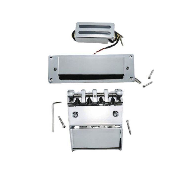 Rickenbacker 4003 Bass Parts 4 String Bass Pickups and Bridge Hardware