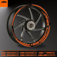 ไวนิลรถจักรยานยนต์ล้อสติ๊กเกอร์ Hub D Ecals ริมลายเทปสำหรับ KTM Duke 200 390 890 1290ซูเปอร์ผจญภัยแข่งพร้อมที่จะแข่ง