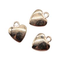 Peach Heart Love Charms For Jewelry Making Pendant Diy Crafts Accessories