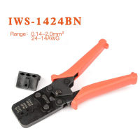 IWISS IWS-1424BN Crimping คีม Delphi Weather Pack Metri-Pack Connectors Crimp Terminals Crimper เครื่องมือ0.14-2.0mm2 24-14AWG