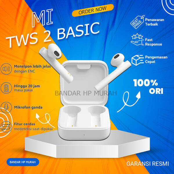 Xiaomi Mi True Wireless Earphones 2 Basic | Lazada Indonesia