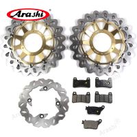 Arashi 1ชุดสำหรับ HONDA CBR1000RR 2008 - 2015 CNC ด้านหน้าจานเบรคโรเตอร์ผ้าเบรก CBR 1000 2009 2010 2011 2012 2013 2014