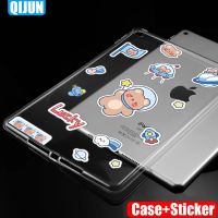 【DT】 hot  Tablet Case For Apple ipad 10.2 2019 7th TPU Transparent Silicone soft Cover protection fundas Cartoon pattern A2197 A2200 A2198