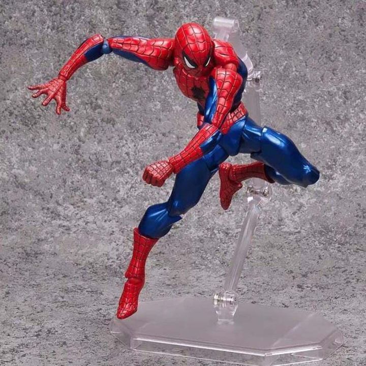 anime-fan-ของขวัญสำหรับเด็ก-การ์ตูน-spider-man-อุปกรณ์ต่อพ่วงอะนิเมะ-bjd-ของเล่นโมเดล-ซูเปอร์ฮีโร่-avengers-โมเดลตัวเลข-spiderman-action-figure-โมเดลสะสม
