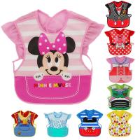 【DT】hot！ Baby Adjustable Bibs EVA Sleeveless Feeding Cartoon Children Apron