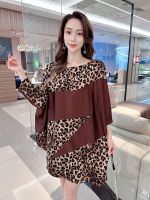 XITAO dress Fashion irregular Mini print Dress