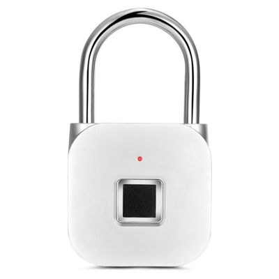 สมาร์ทล็อกลายนิ้วมือ Keyless USB ชาร์จประตูกระเป๋าเดินทางกระเป๋าล็อครักษาความปลอดภัยลายนิ้วมือกุญแจ