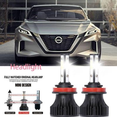 หลอดไฟหน้ารถยนต์ LED LAI 40w 6000k สีขาว สําหรับ nissan Teana III(J33) 2013-2023 2PCS