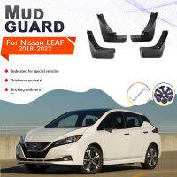 4 Pcs MudFlaps Splash Guards กันชนสำหรับ Nissan Leaf ZE1 2018 ~ 2023 2021 2022ด้านหน้าด้านหลังล้อโคลน Flaps รถ-อุปกรณ์จัดแต่งทรงผม