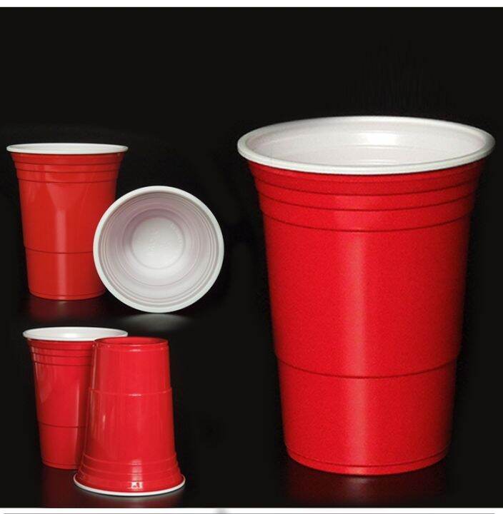 แก้ว-red-cup-แก้วแดง-ขนาด-16-oz-แก้วงานเลี้ยง-งานปาร์ตี้-สีแดง-american-party