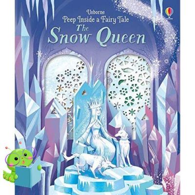 สินค้าใหม่ ! &gt;&gt;&gt; หนังสือนิทานภาษาอังกฤษ Peep inside a Fairy Tale Snow Queen (Board book)