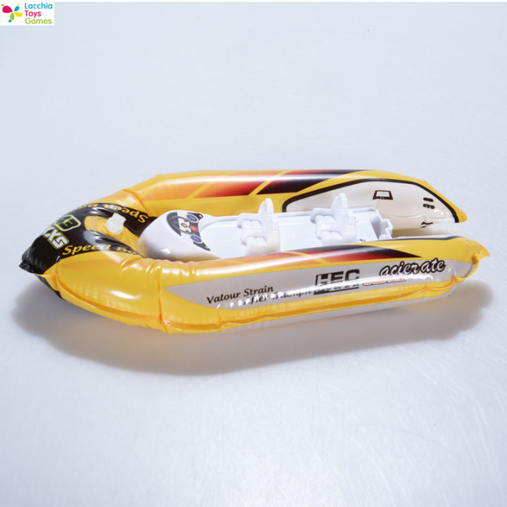 lt-ready-stock-children-inflatable-bath-toys-wind-up-printing-dinghy-toy-mini-inflatable-boat-with-pump-random-color1-cod