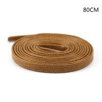 MAITU01 1คู่เชือกผูกรองเท้า FLAT round Leather SHOE Strings 80cm /100cm/120cm/150cm