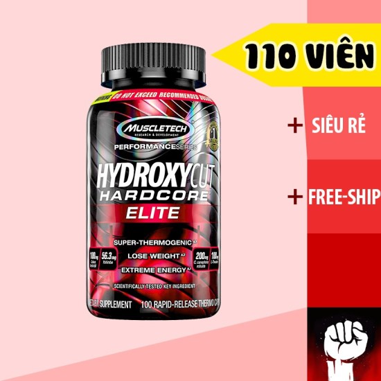 Muscletech hydroxycut hardcore elite viên uống hỗ trợ đốt mỡ giảm cân 110v - ảnh sản phẩm 1