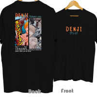 【Fashion】 Best Selling!!! Anime T-Shirt DENJI Chainsaw Man Makima Power Anime Latest Japan T-Shirt Distro Cotton Combed 30s Premium แฟชั่นแขนสั้นผ้าฝ้าย Shirt for Men Women Tops