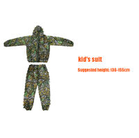 3D Hunting Clothes Sniper Camouflage Ghillie Suit Military Uniform Men Women Kids Tactical Clothing Paintball Jackets