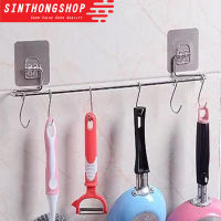 ตะขอแขวน ตะขอแบบราว ตะขอเอนกประสงค์พร้อมตะขอ 6 ตะขอ Hook Hanger 6  Sinthongshop