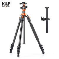 K &amp; F CONCEPT S210 2M/78.7นิ้ว Professional Photography Tripod Monopod Aluminium Alloy Camera Tripod Stand 10Kg/22lbs Load Capacity With 360 ° Rotatable Ballhead Detachable Horizontal Extension Arm For DSLR Camera