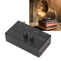 เครื่องเล่นบันทึกขยายเสียง Prephono Preamp เสียงต่ำ Dual Gain Mini สำหรับแล็ปท็อปสำหรับ