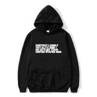 Rapper Destroy Lonely Alyx Heavy Hoodie Men Vintage Oversized Sweatshirt Unisex Hip Hop Rap Style Hoodies Man Fashion Tracksuit Size XS-4XL