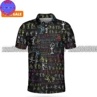 Xzx180305   Stickfigures Chef Polo POLO shirt For Men PO2040 (private chat free custom name&amp;logo)