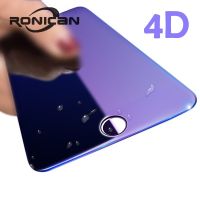 [Electronic film] 4D กระจกนิรภัยสำหรับ Iphone 7 8 6 6S Plus Anti Blue Light Screen Protector ฟิล์ม11 12 Pro X XS Max