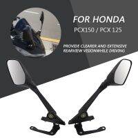 ๑► Aluminum Motorcycle Rearview Mirrors Handlebar Rear View Side Mirror Modification Accessories For Honda PCX 150 125 pcx 125 150